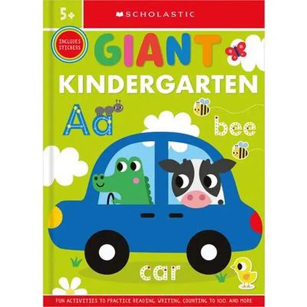Giant Kindergarten Workbook: Scholastic Early Learners (Giant Workbook) -- Scholastic, Paperback