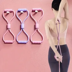 8 Shape Elastic Resistance Band, Fitness Resistance Bands, Stretch Yoga Elastic Strap, Gym Tension Rope, Shoulder Workout Tool, Workout Equipment