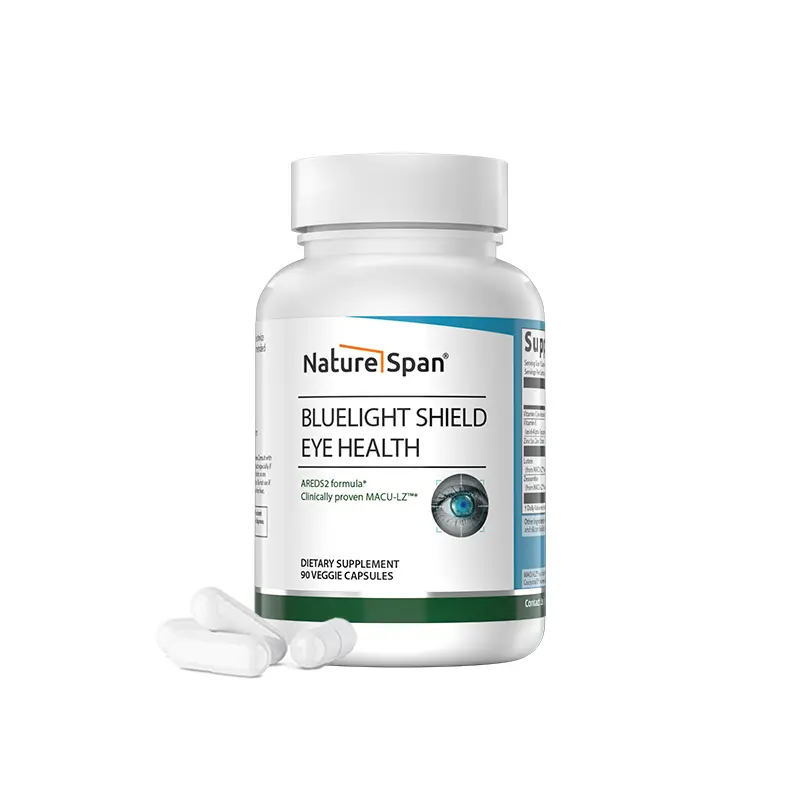 NatureSpan  eye health supplement, prevents blue light, protects eye and vision health, relieves fatigue, 90 capsules