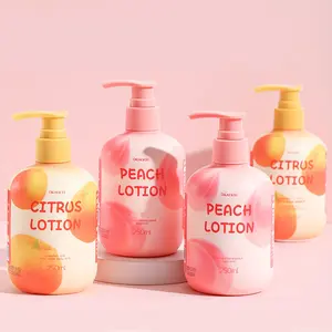 Peach & Citrus Body Lotion, Enriched with Niacinamide, Hyaluronic Acid and Centella, Summer Moistruizer, Fruit Fragrance, 250ml