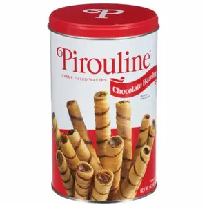 Pirouline Chocolate Hazelnut 14.1oz Tin