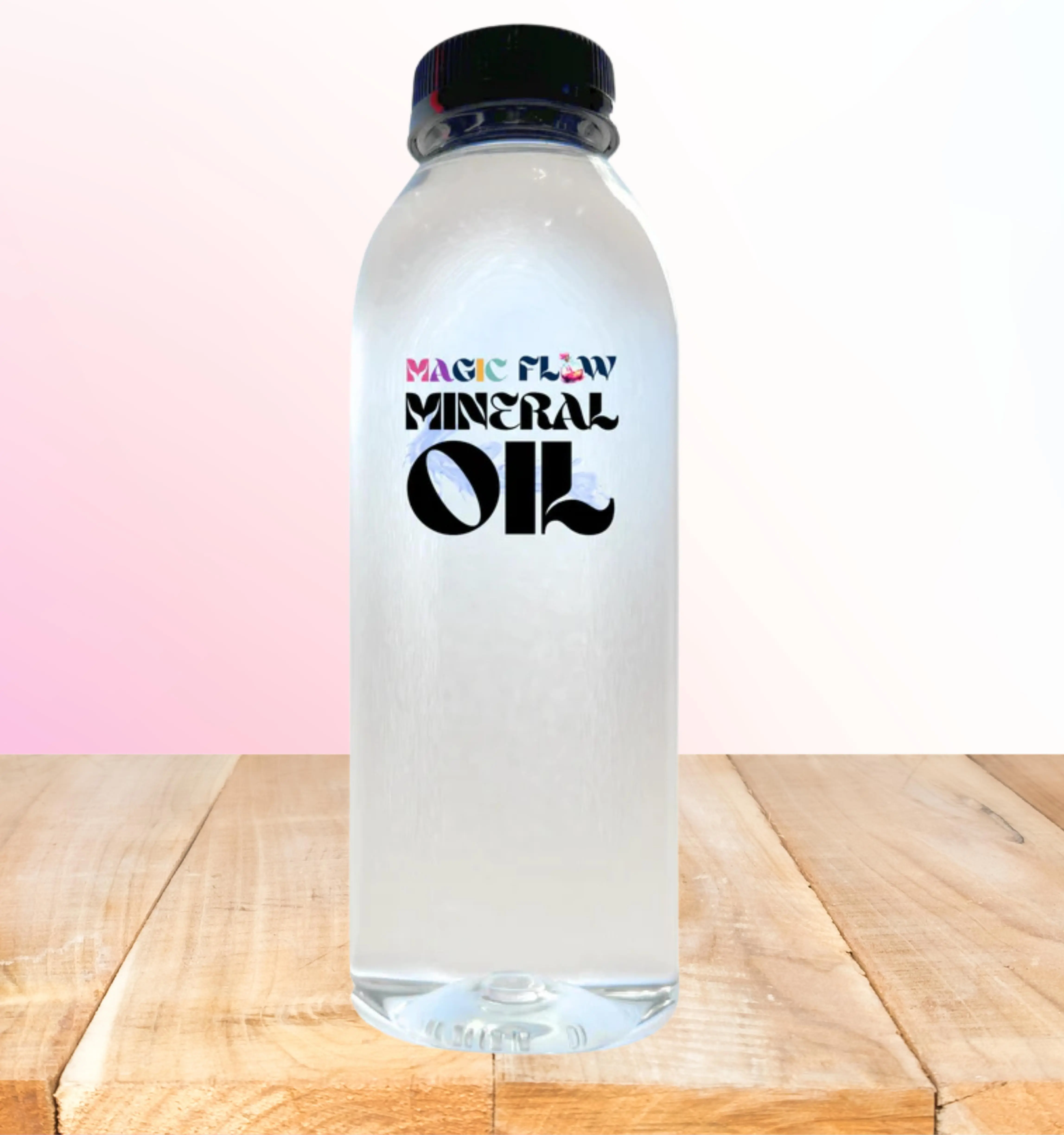 Magic Flow™ Mineral Oil - Dye-Pour Solution for Lava Drip Tumblers, Snowglobes, Kitchenware Water Bottles