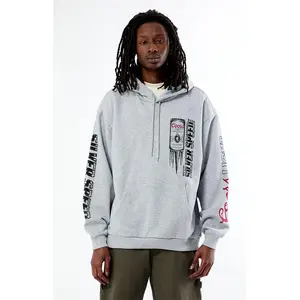 Brixton Men's Coors Light Silver Speed Hoodie