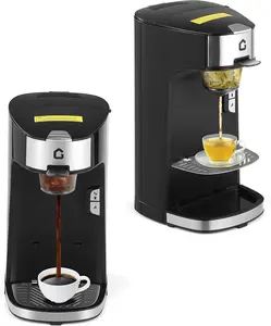 GARVEE Single Serve Coffee Maker ,Kcup Coffee Machine ,Fast Brew,120V /60HZ 8-12 Oz Brew Sizes One Cup Coffee Machine , One-Button Small Coffee Maker for Room, Office, Apartment, Hotel, Traveling ,RV