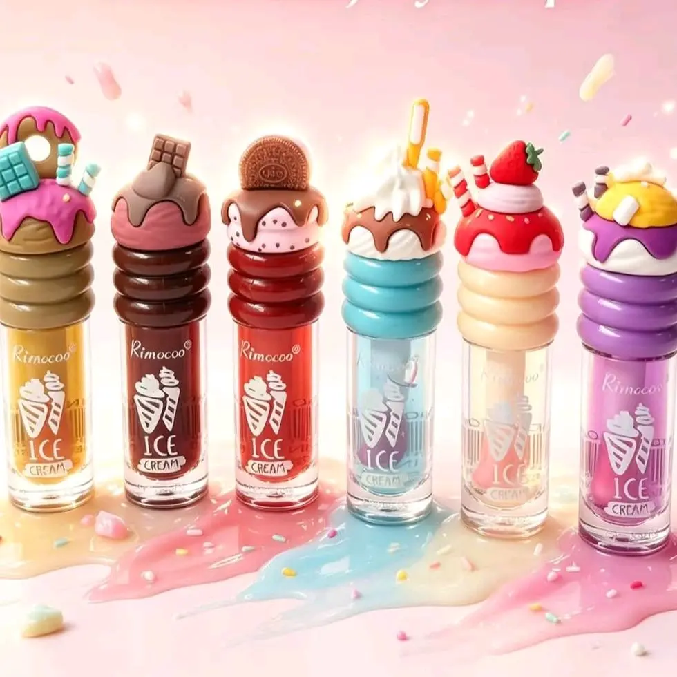 pH-Adjusting Ice Cream Flavored Lip Gloss