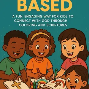 Faith Based Activity Book - A Fun Engaging Way for Kids to Connect with God Through Coloring and Scriptures