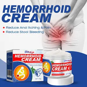 South Moon Hemorrhoid Cream — Relieves hemorrhoids, reduces skin tags/small growths, alleviates swelling and irritation; mixed formula for internal and external hemorrhoids; anal soothing care cream
