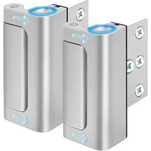 Door Lock  Proof Door Reinforcement Lock for  Safety Withstand 800lbs Metal Door Lock  Front  Safety Door Latch Lock Top High  Door Locks for Interior Lock