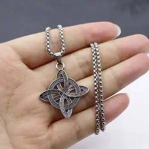 The Unbroken Knot — Viking Celtic Slavic Amulet Necklace