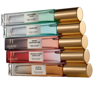 HABIBI NEW YORK Travel Size 5-Luxe Fragrance Bundle Pack, 10ml Vegan Perfume for Sale with 25% Oil, Unisex, Up to 200+ Sprays Floral Unisex Fragrance Collection