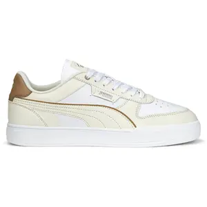 PUMA Womens Caven Dime Lace Up Sneakers Shoes Casual - Off White, White