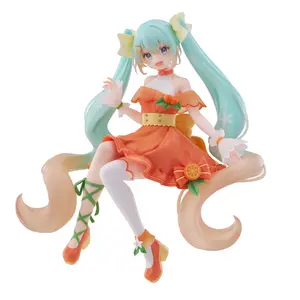 Hatsune Miku FuRyu 5.5-Inch Noodle Stopper Figure | Citrus