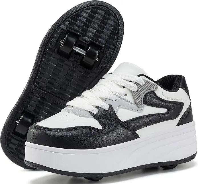Roller Skate Shoes for Kids Boys Girls Sneakers with Detachable Wheels Sport Shoe Roller Skate Shoes for Kids Boys Girls Sneakers with Detachable Wheels Sport Shoe