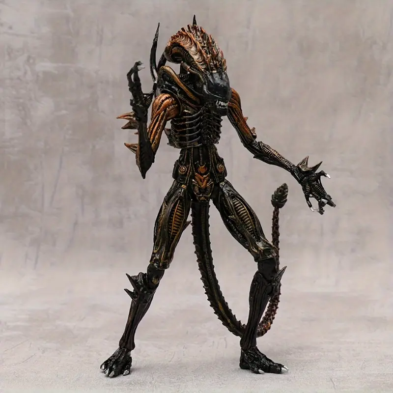 24cm/9.44in Alien Classic Horror Movie Character Action Figure Collectible Model Toy - Halloween-Christmas Gift for Horror Fans & Collectors