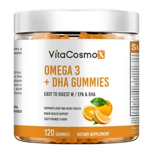 VitaCosmoX Omega 3 + DHA 120 Gummies