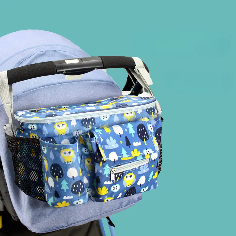 Navy Blue Owl Standard Model + Side Pocket