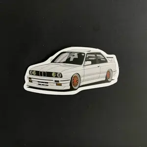 BMW Cartoon Style Premium High Quality Sticker