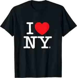 100%cotton I LOVE NY Classic Logo T-Shirt