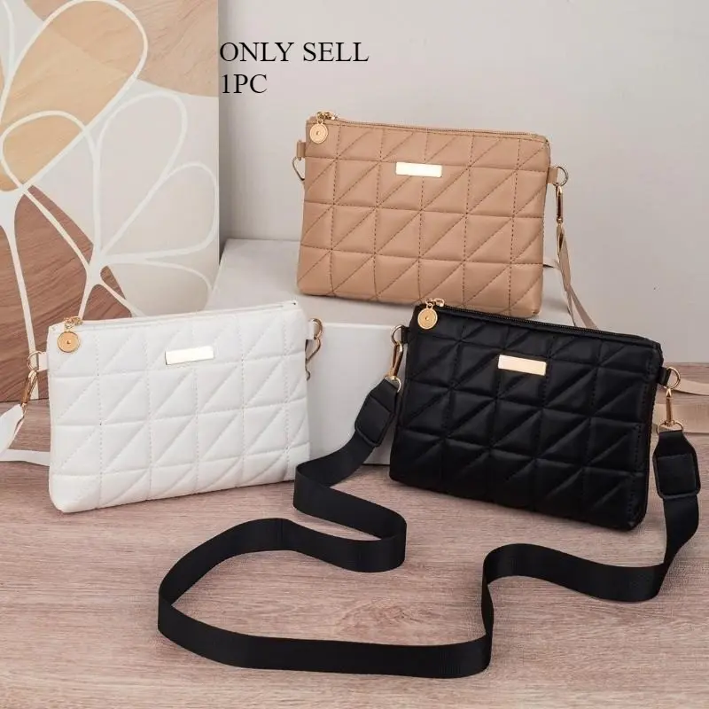 Fashion Mini Phone Bag Embroidered Detail Small Handbag New Triangle Square Purse, Stylish and Compact Design, Perfect for Daily Use, Hand Shoulder Bag, Cell Phone Purse