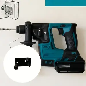 1pc Impact Drill DHR171Z Wall Mount Bracket | Universal Freestanding Shelf, No Power Needed, Ideal for Garage, Studio, Professional and Use, Heavy-Duty Space-Saving Organizer