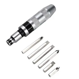 Industrial-Grade Impact Screwdriver Set, 13-PC Anti-Slip High Torque Bits, Metal Extraction & Repair Kit for Automotive and Mechanical Maintenance.