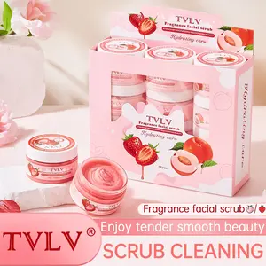 Aromatherapy Facial Scrub Balm, Deep Cleansing Gentle Exfoliating Moisturizing, Daily Use Preferred, Hydrating Skincare Essential