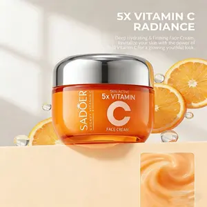 5X Vitamin C Face Cream, Moisturizing, Hydration &Nourishing Face Cream,Facial Moisturizer for FineLines Skin Repair Skin Repair Skin Repair Hydrate