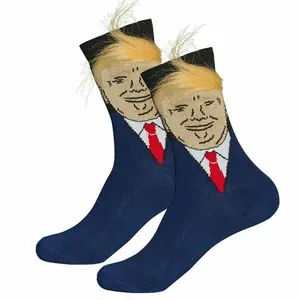 Trump Socks with Hair & Comb (Unisex)