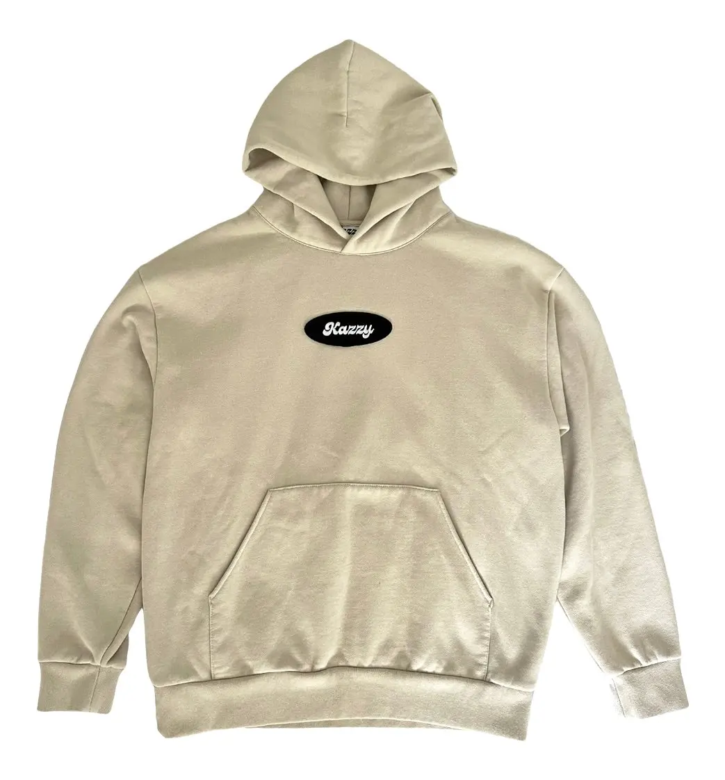 Kazzy Patch Hoodie Ivory