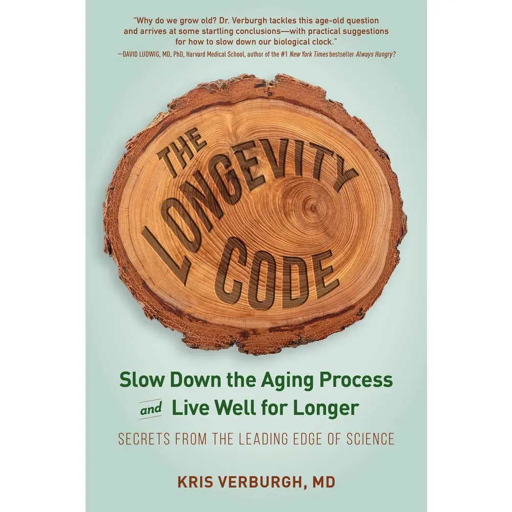 USED Book - The Longevity Code: Slow Down the Aging Process and Live Well for Longer - Secrets from the Leading Edge of Science by Verburgh, Kris (Paperback) - english