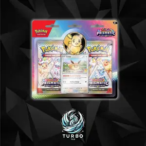 Pokémon Prismatic Evolutions 2 Pack Eevee Blister