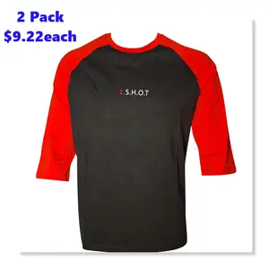 Mens Raglan Baseball T Shirt 3/4 Sleeve Two Tone Tee Jersey Team Sport 100% Cotton baobab polo polo  tracks tc  tugger