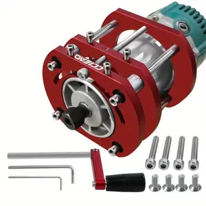 Router Table Lifting Base, 4 Jaw Lifting Jack Platform Clamping Router Table Lifting System, Professional Hand Tool for Woodworking