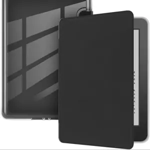 T TERSELY Transparent Shockproof Magnetic Case for 7 Inch Kindle Paperwhite 12th Gen & Kindle Color Soft Signature Edition, Clear Protective Cover