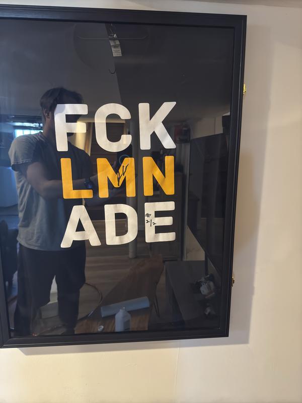 FCKLMNADE Limited Edition Original Logo Short Sleeve T-Shirt - Only 2 Ever Made - Menswear, Casual Menswear T-Shirt T-Shirt graphic tee Top Medium Tshirt Streetwear Tshirt Streetwear Tshirt Streetwear