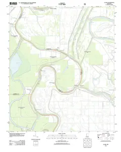 Lucre Mississippi USGS Topographic Quadrangle Map, 2012, 1:24000