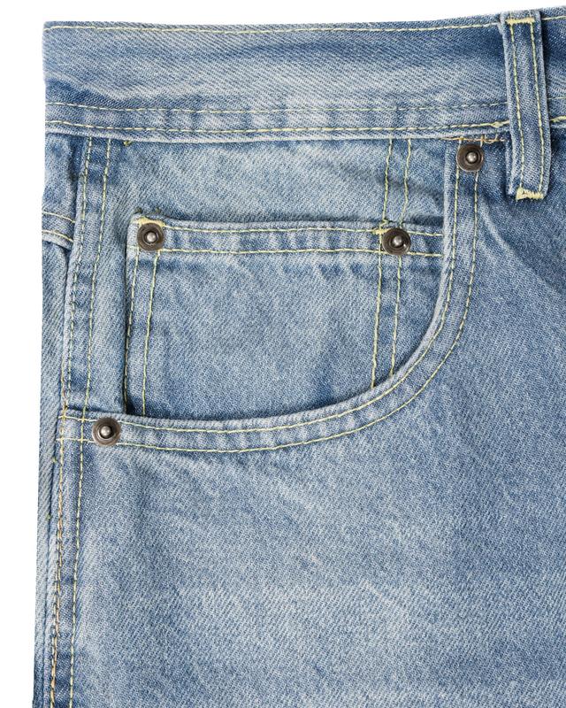 Dirt Washed Blue Loose Jorts