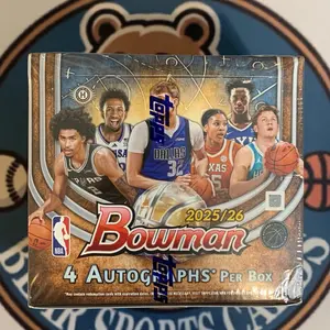 1 PACK - 2025 Bowman Basketball Jumbo Hobby Pack