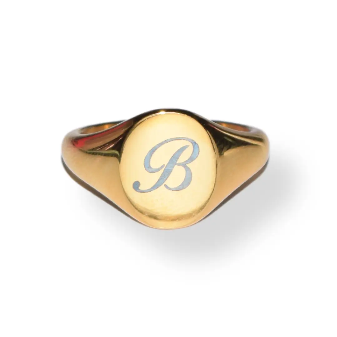 Engravable Oval Ring Engravable Oval Ring