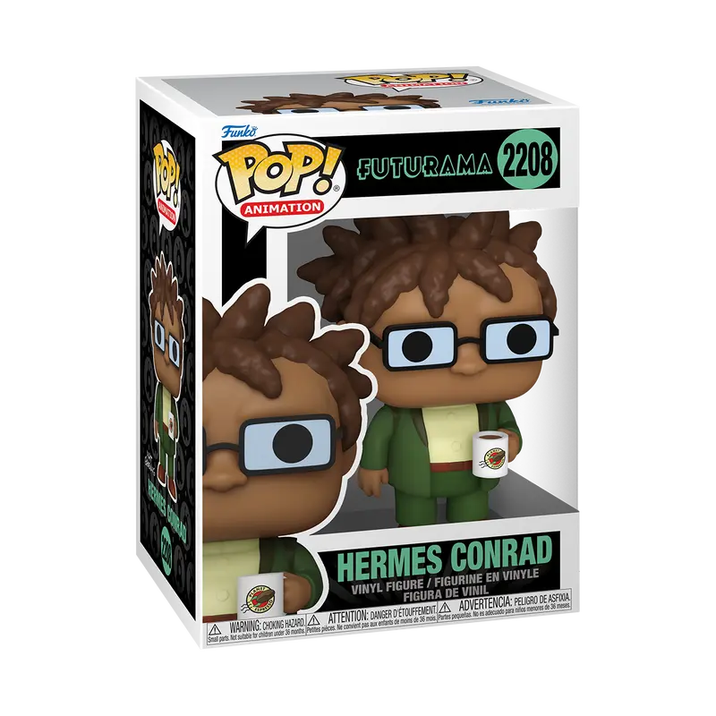 Funko Pop Vinyl Figure Futurama Hermes Conrad 2208