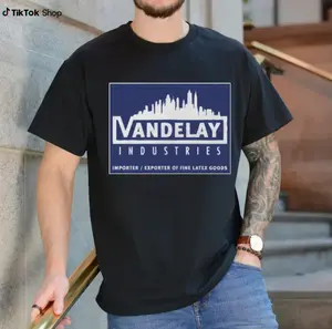 Vandelay Industries TShirt – Funny Seinfeld Inspired Tee, Importer Exporter Latex Goods Joke, Classic 90s TV Quote Gift for Men & Women, Multiple Colors