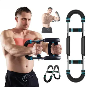 Arm Trainer, Adjustable Chest Workout Equipment, Arm Trainer for Men, Chest Trainer for Men, Shoulder Muscle Training, Portable Spring Resistance Home Fitness Equipment