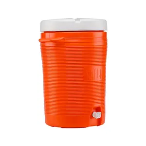 8 Gallon Water Cooler Jug with Spout, Insulated Beverage Dispenser Fixed Side Handles Durable for Camping & Outdoor
