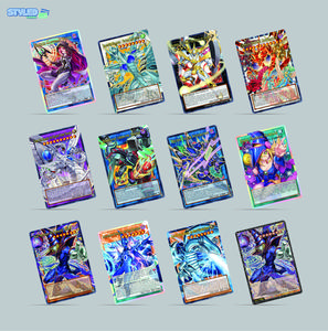 The Heroes/Rivals YGO rectangle vinyl sticker made with high quality vinyl and uv ink