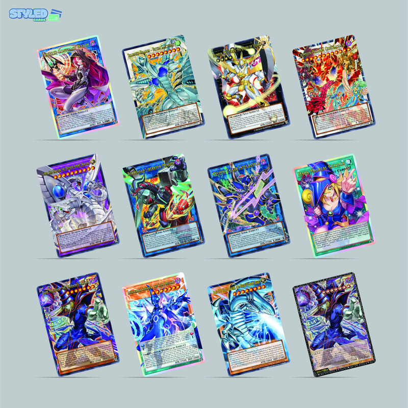 The Heroes/Rivals YGO rectangle vinyl sticker made with high quality vinyl and uv ink