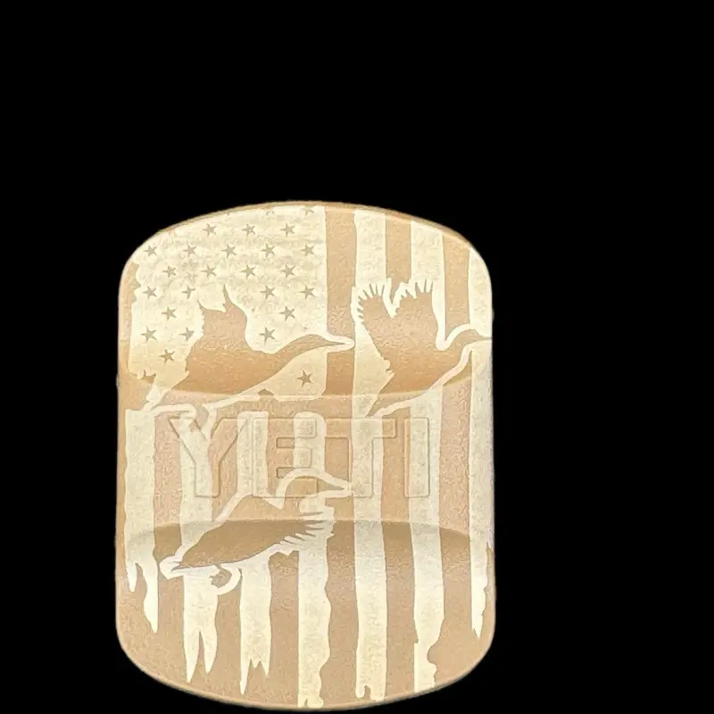 Custom Magsliders with Mallard Duck & American Flag Design Adjustable Clips Fashion Accessory for Wildlife Lovers