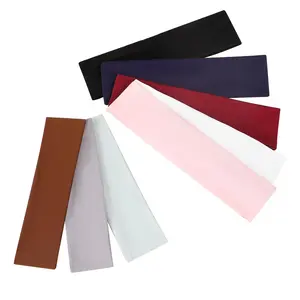 8 Pack Sport Headbands for Women, Elastic Soft Fabric Non-Slip Hair Bands Hair Warp for Daily Workout Yoga Running Sports Fishinsea