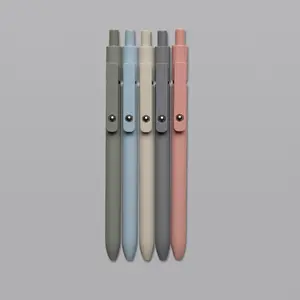 Alabaster Pastel Pen Pack - Set of 6 Pens with Black Ink in Vibrant Colors writing pens bible journaling