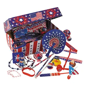 Bulk 100 Pc. Patriotic Treasure Chest Assortment
