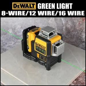 Dewalt NEW DW089LG 12 Lines 3 Sides*360 Degree Vertical 12V Lithium Battery Laser Level Horizontal Green Meter Outdoor Levelingdrill big tool set lawn sweeper impact wrench welder machine